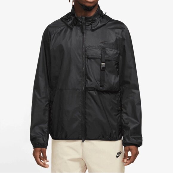 Nike Sportswear Tech Woven Black N24 Packable Lined Jacket Men's L FB7903-010 - Picture 8 of 8